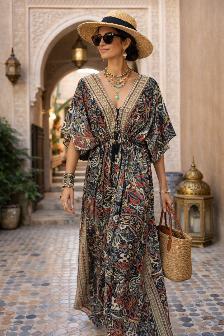 Desert Nights Boho Maxi Dress