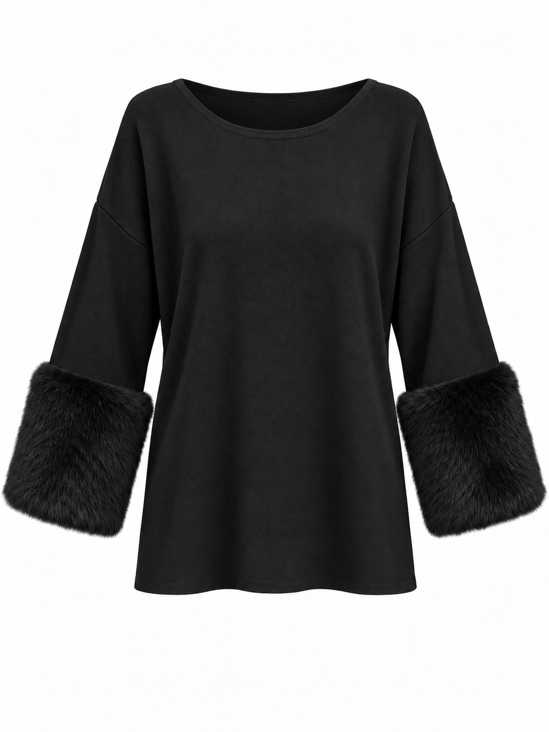 Amalie Luxe Jumper Black