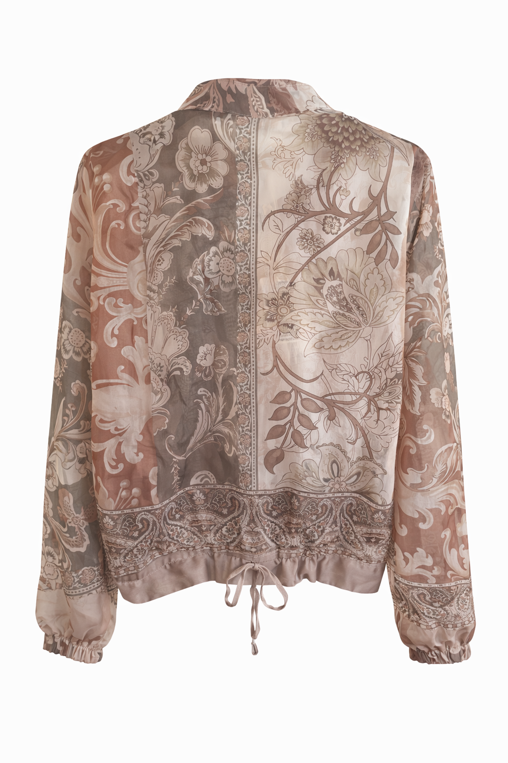 Espresso Baroque Zip Jacket