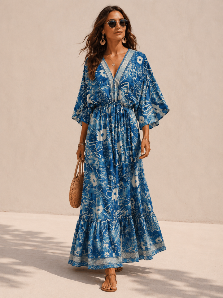 Samaya  Maxi Dress Blue