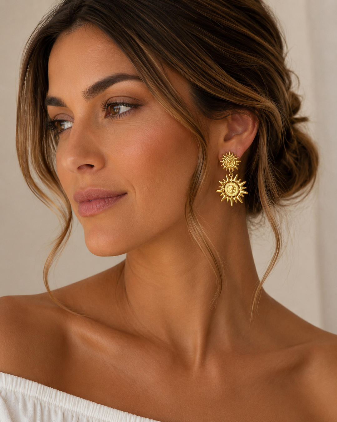 Double Soleil Earrings