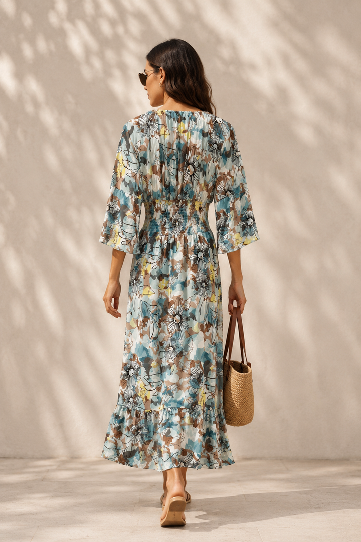 Tilly Midaxi Dress Pastel