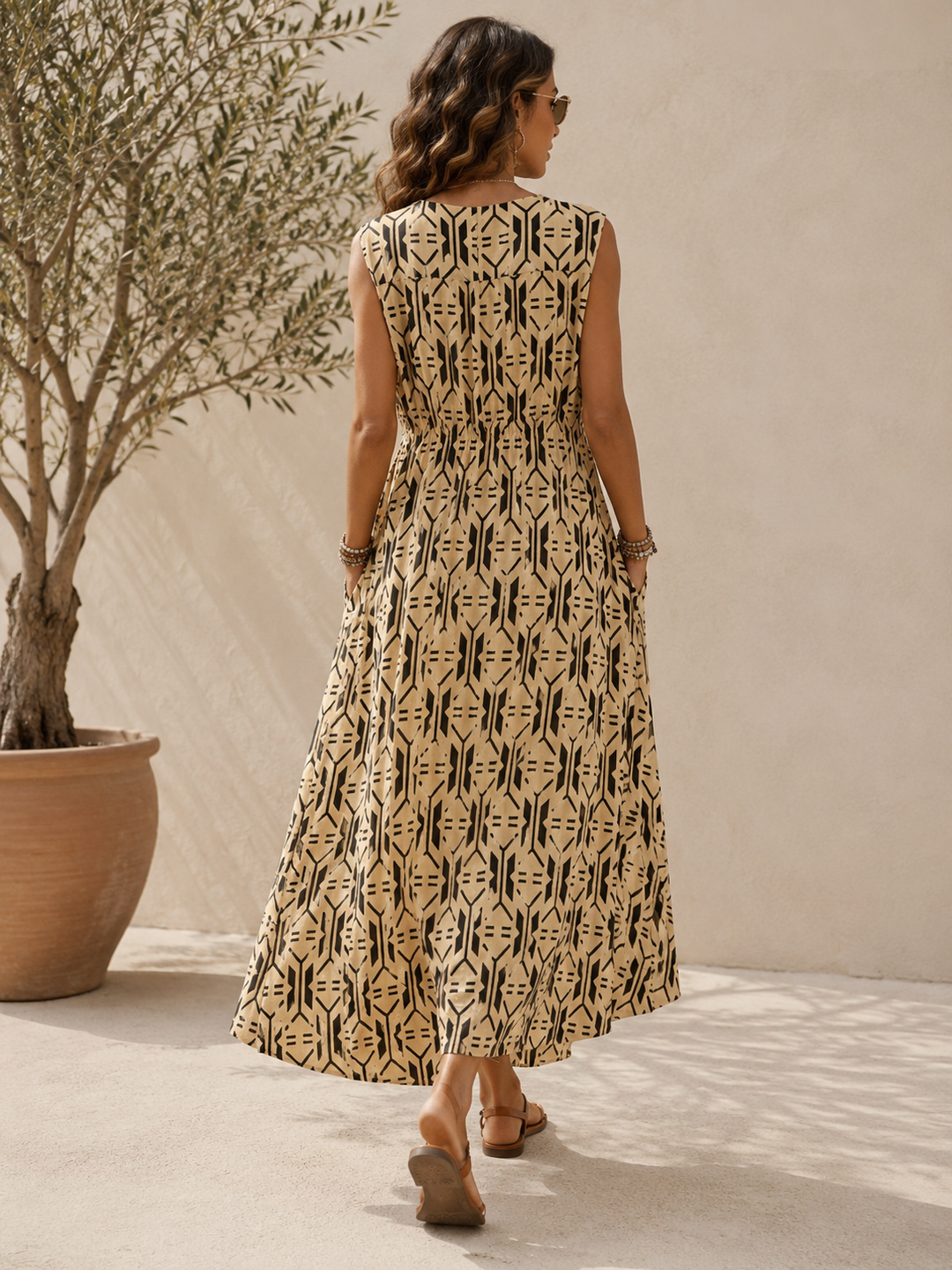 Paloma Artisan Cotton Maxi Dress
