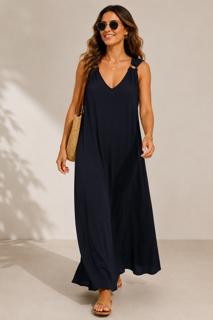 Bailey Loop Dress Navy