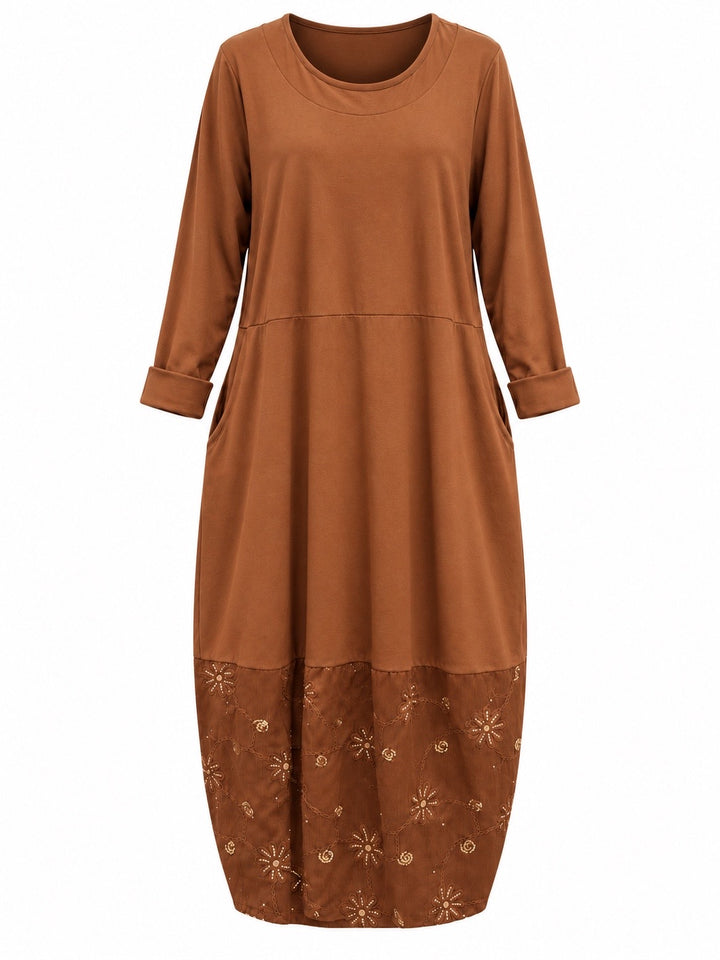 Sequin Burst Maxi Dress Ginger