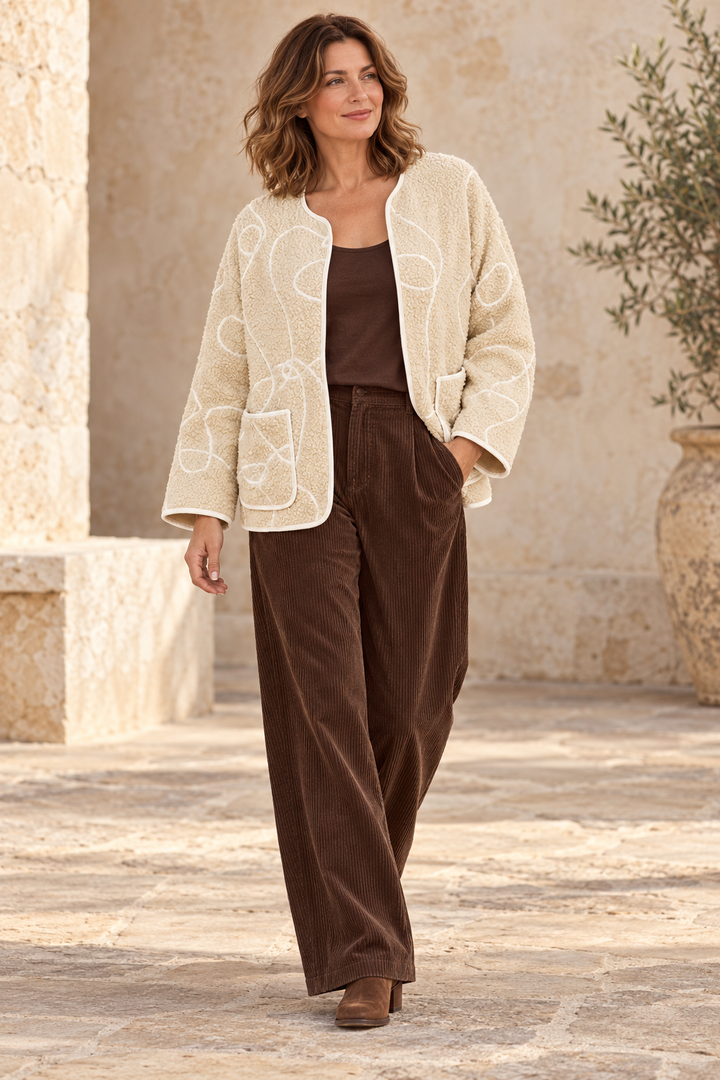 Mara Swirl Jacket Cream (Spring)