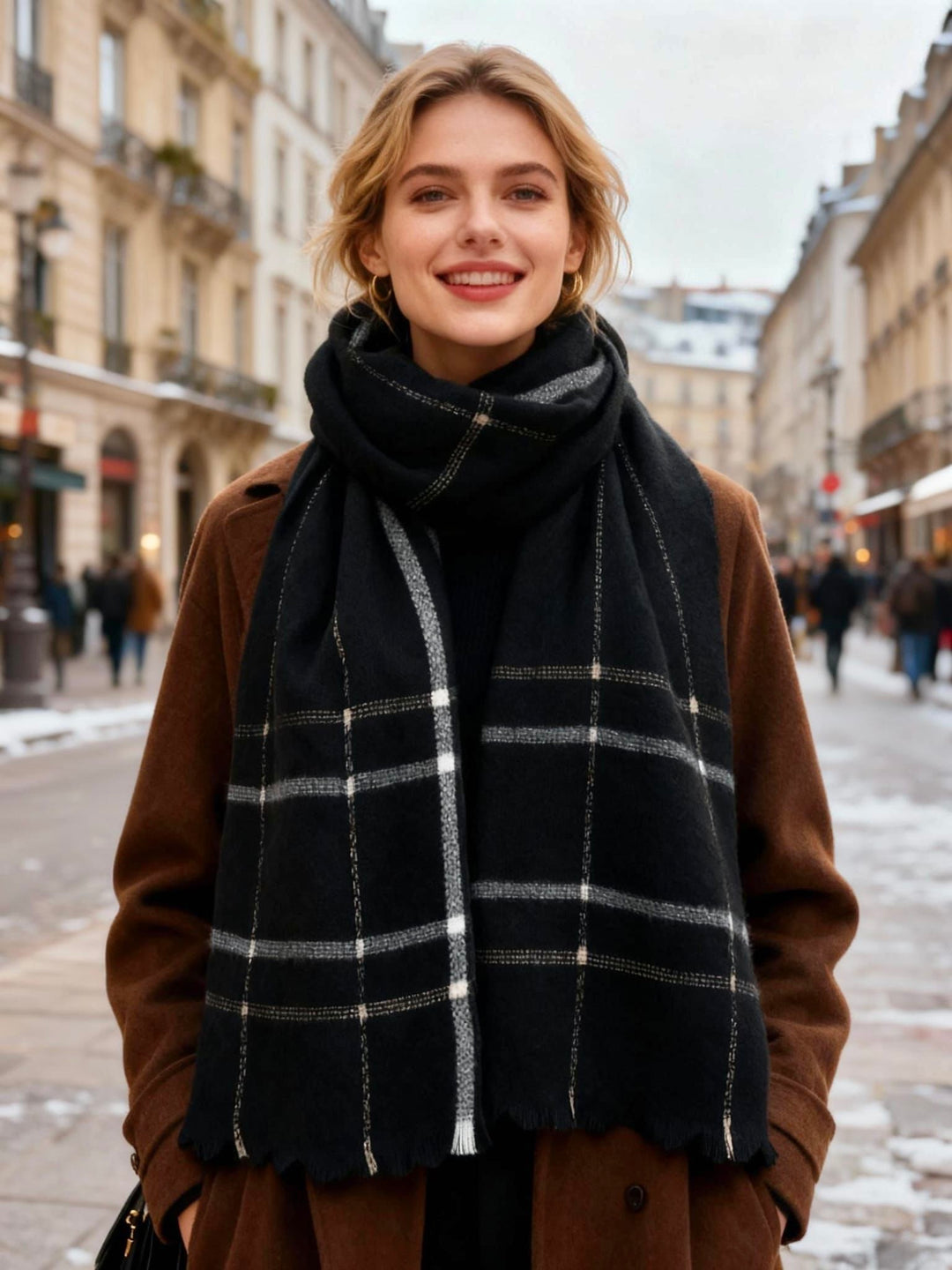 Balmoral Heritage Scarf Black