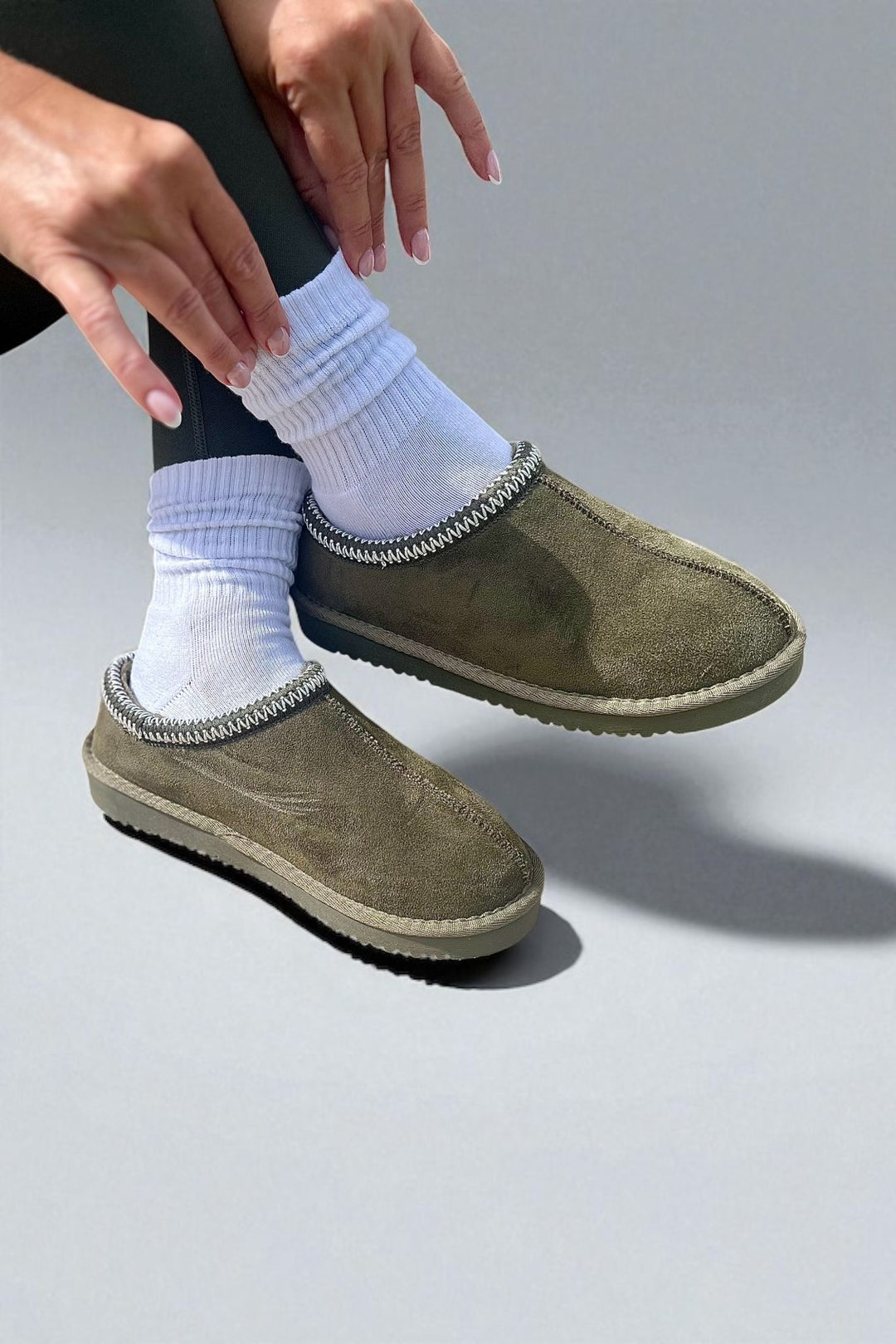 Kelly Outdoor Slippers Beige