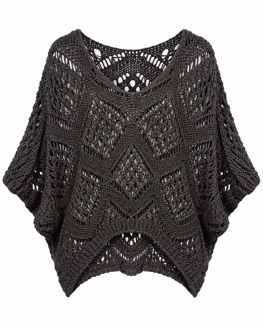 Orla Open Knit Top Espresso