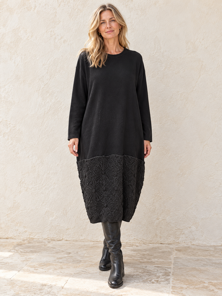 Genoa Lux Black Dress