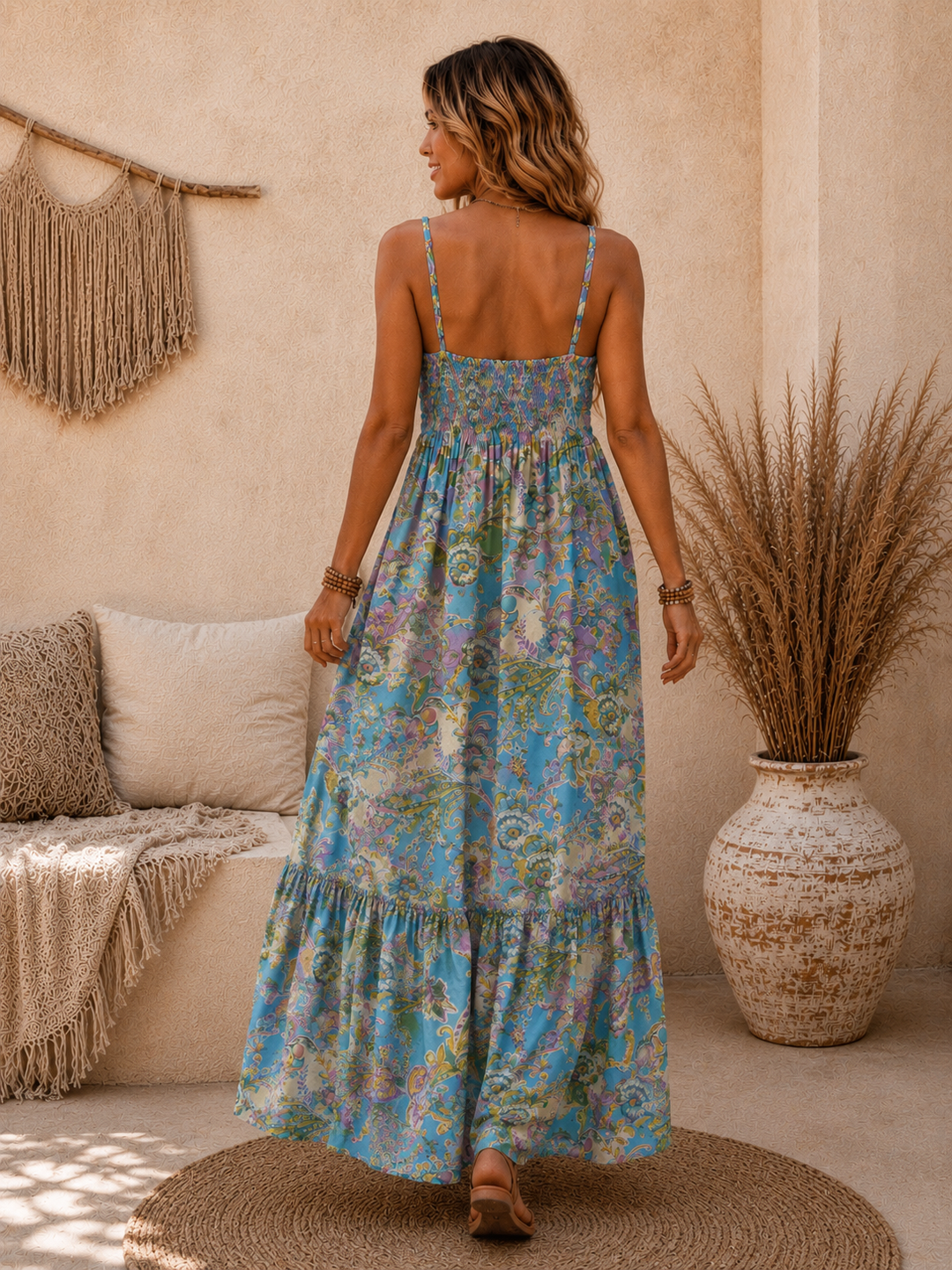 Mirabella Maxi Dress Turquoise