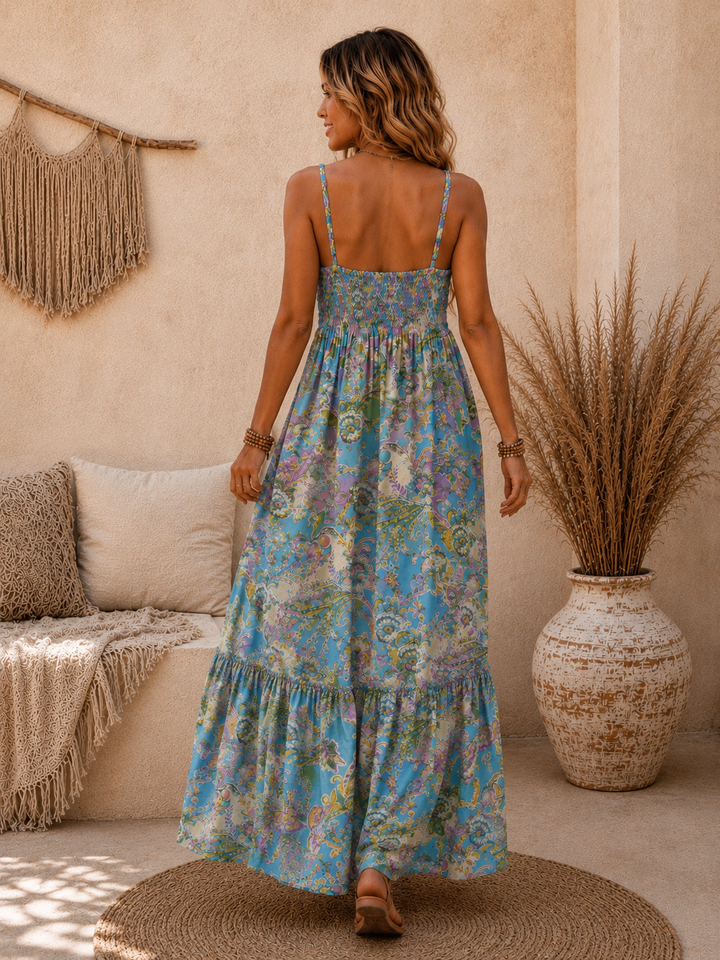 Mirabella Maxi Dress Turquoise