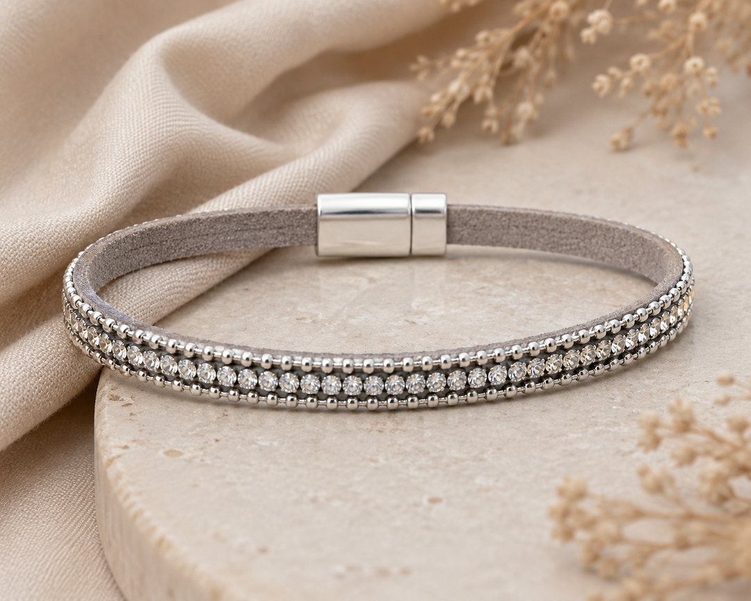 Magnetic Bracelet Silver