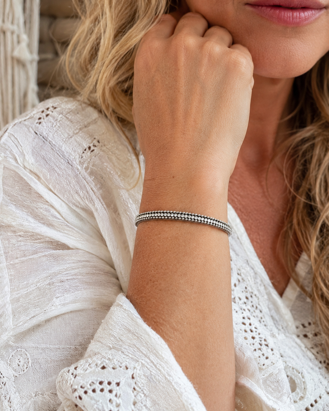 Magnetic Bracelet Silver