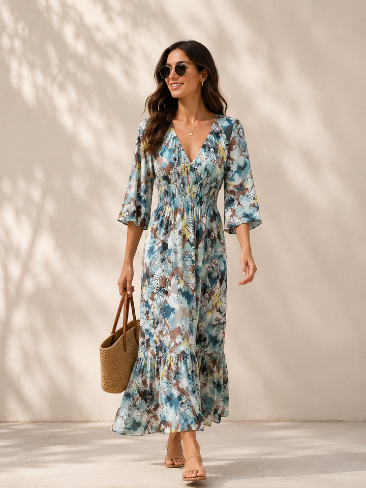 Tilly Midaxi Dress Pastel