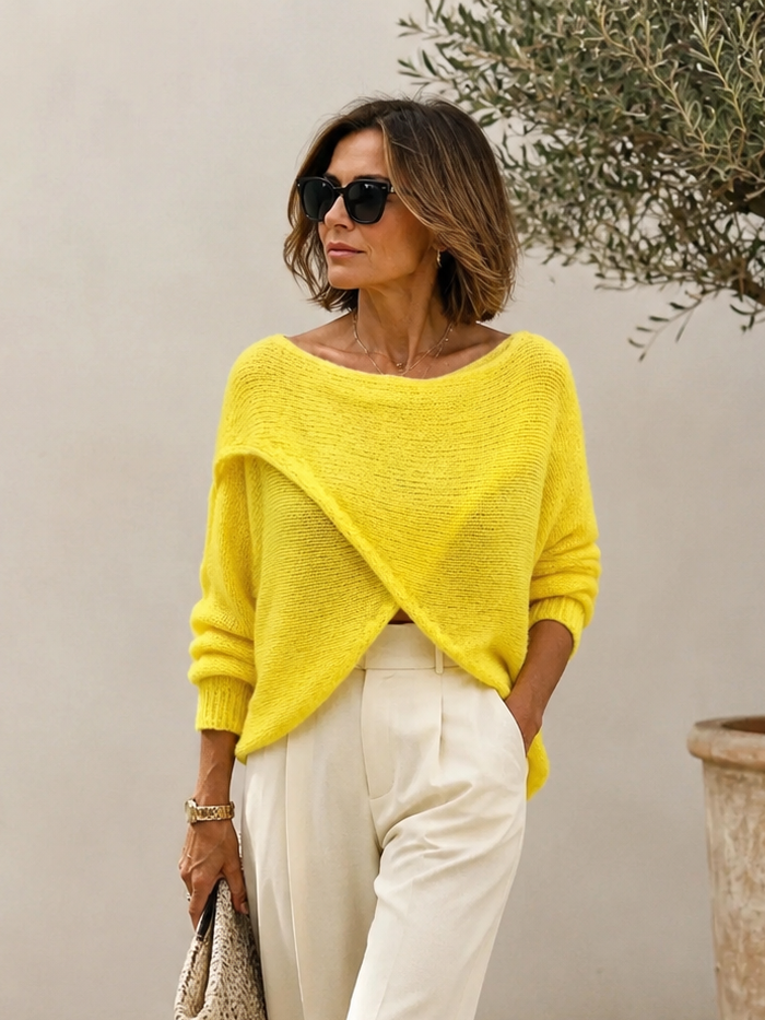 Cody Cross Layering Top Buttercup