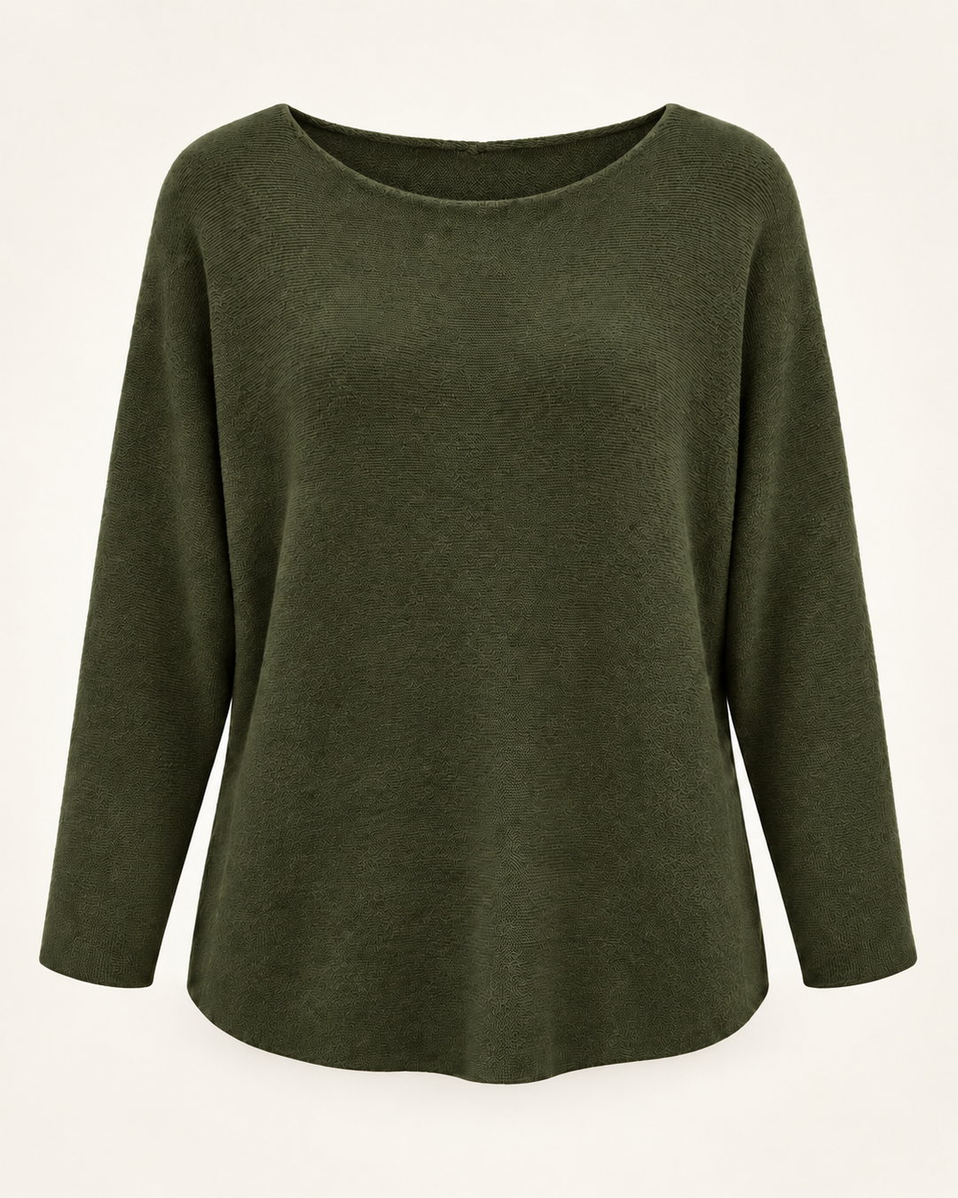 Anabelle Round Neck Jumper Khaki