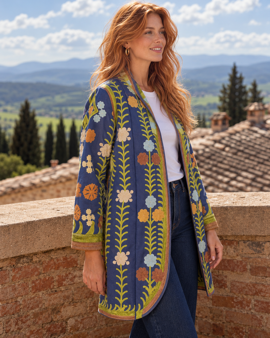 Bohemian Horizon Jacket Denim