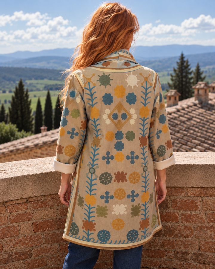Bohemian Horizon Jacket Beige