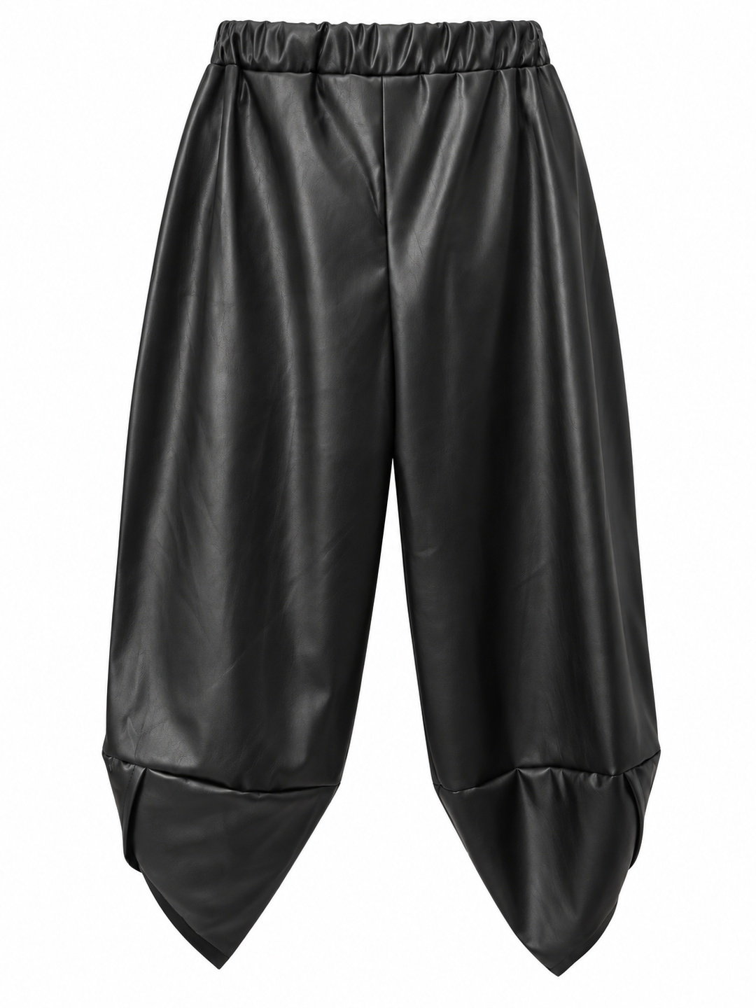 Tahlia Faux Leather Trouser Black