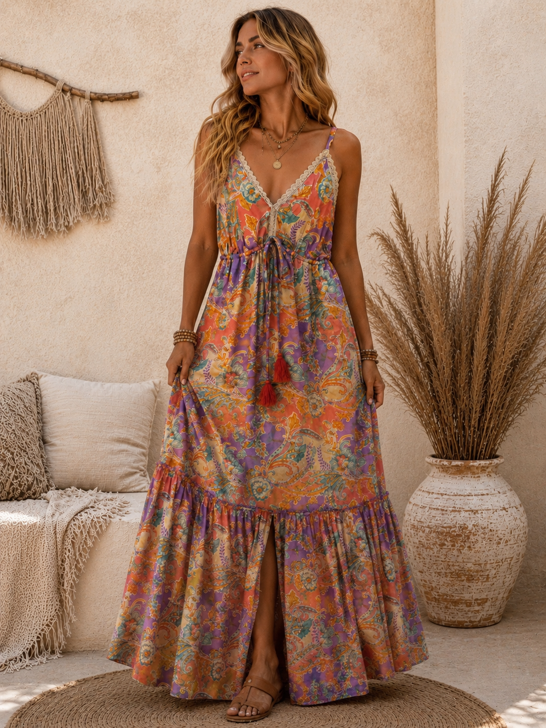 Mirabella Maxi Dress Purple