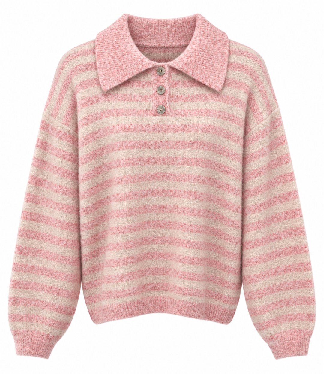 Stella Stripe Jumper Pink