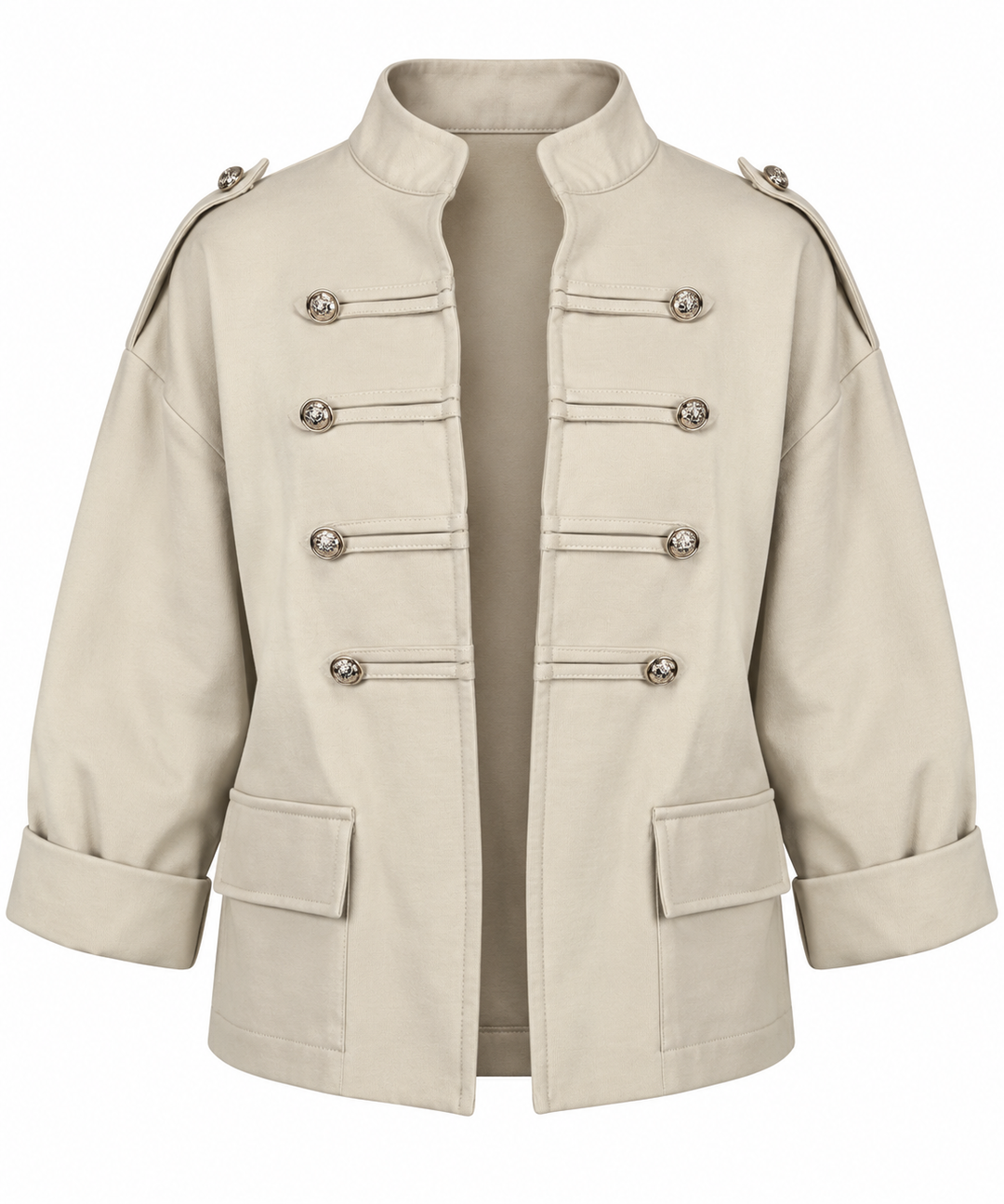 Jodanna Military Jacket Beige