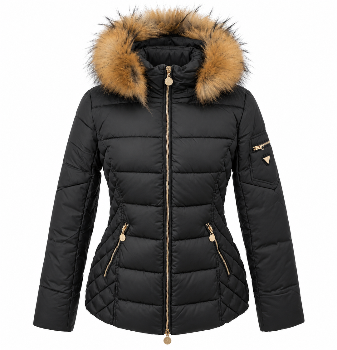 Eclipse Quilted Coat Black