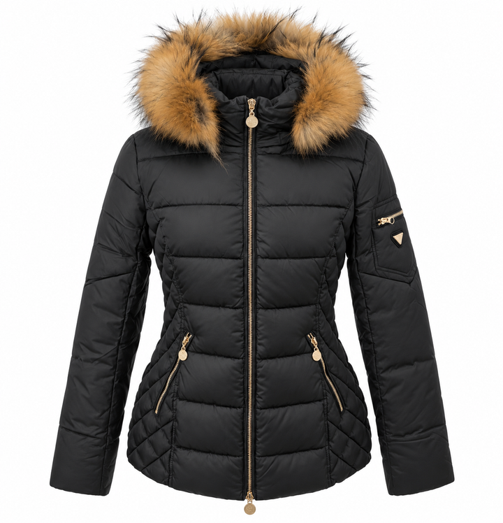 Eclipse Quilted Coat Black
