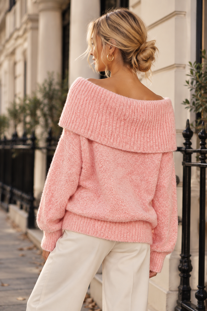 Billie Bardot Jumper Pink