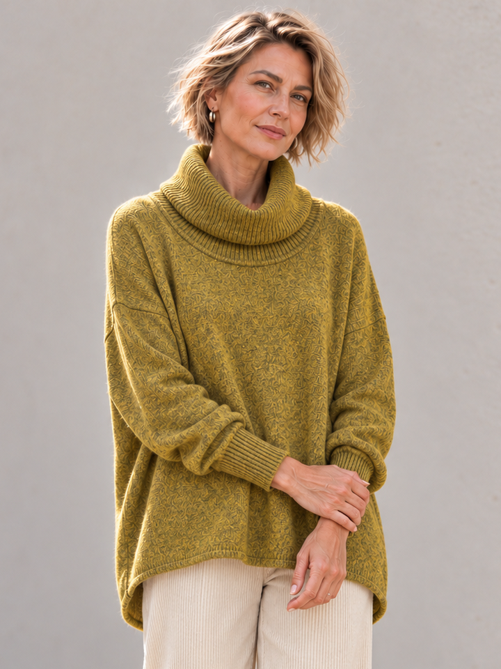 Monika Oversized Jumper Ochre