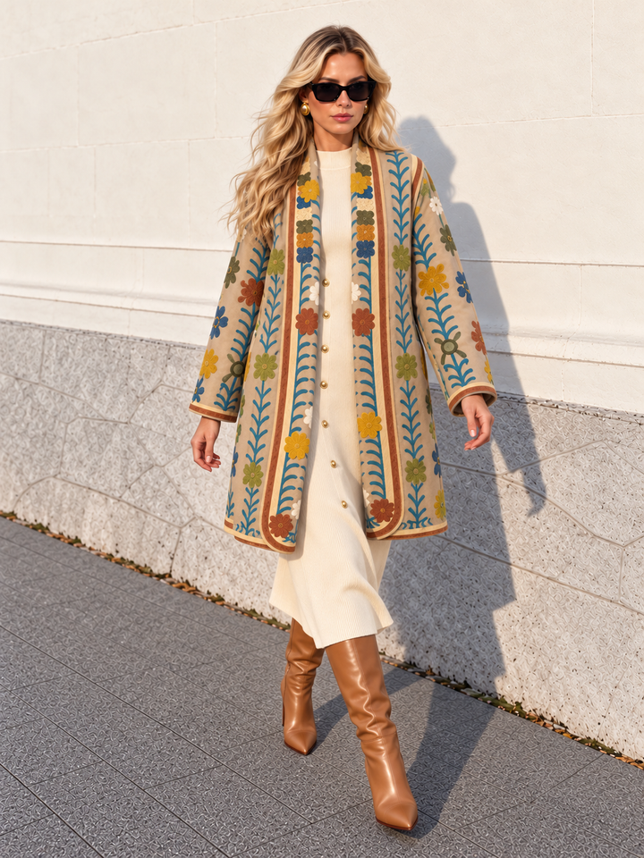 Bohemian Horizon Jacket Beige