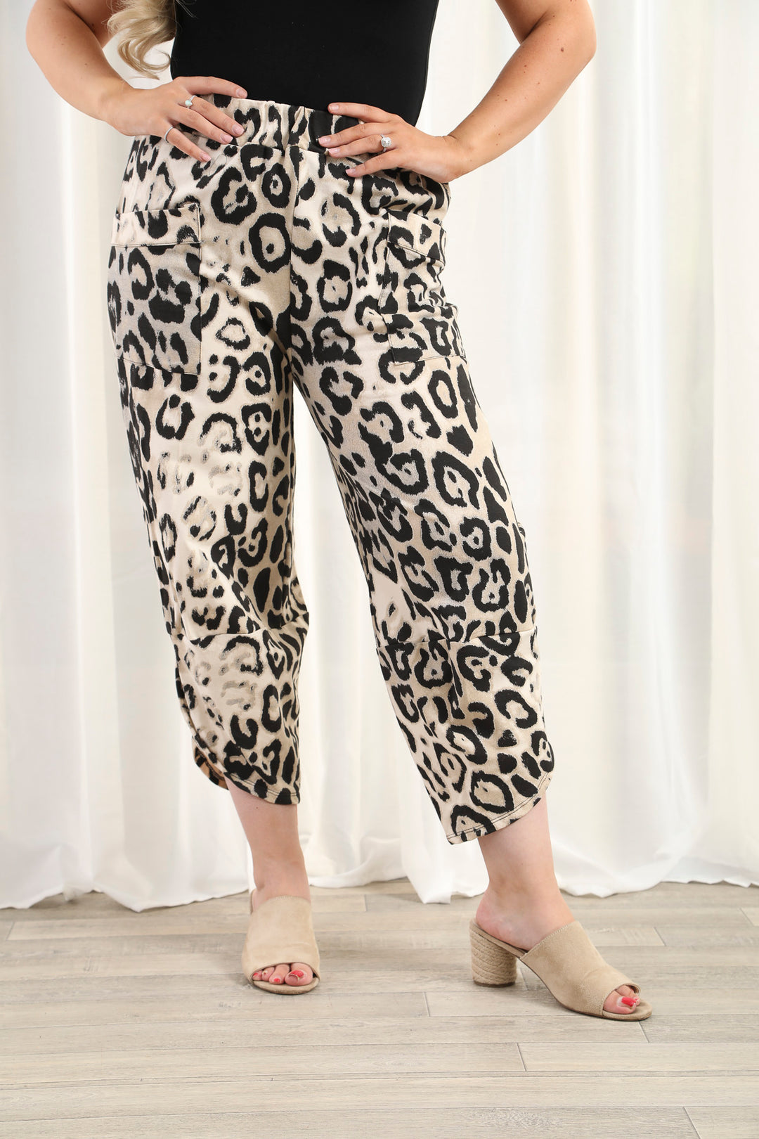 Leopard Print Trousers