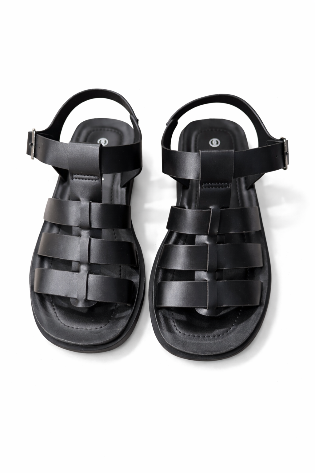 Gemima Wedge Gladiator Sandal Black