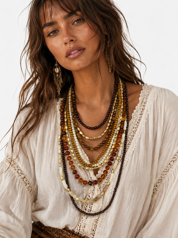 Sahara Layered Necklace Set