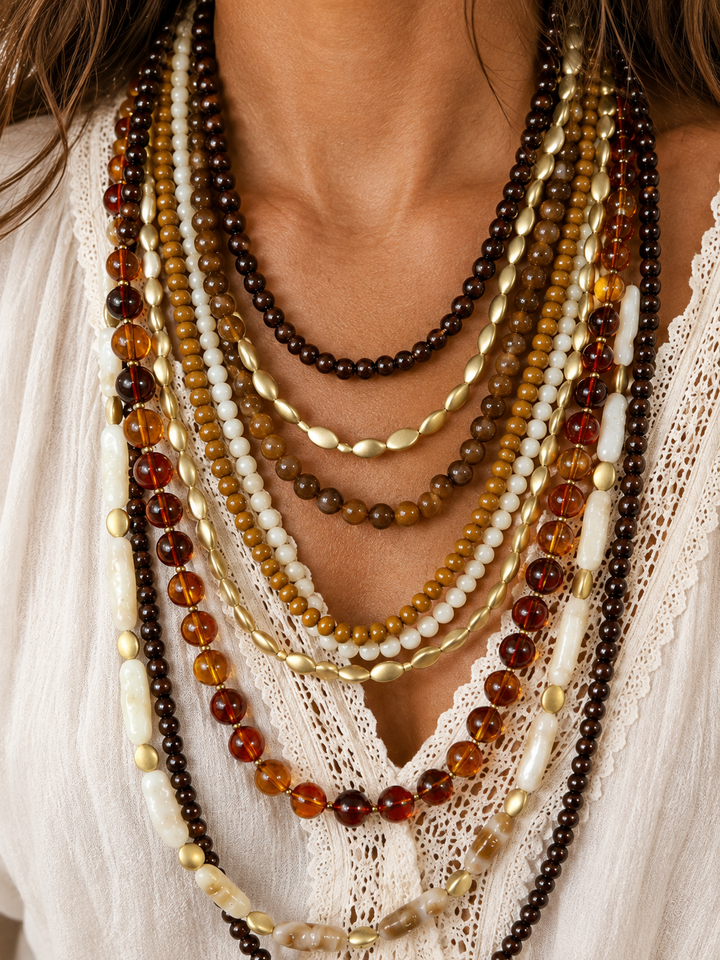 Sahara Layered Necklace Set