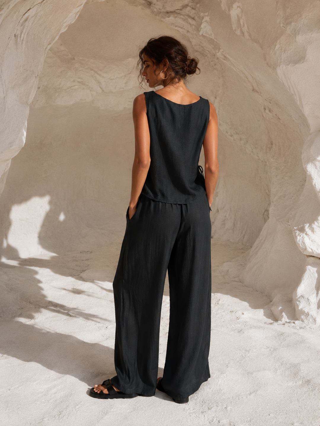 Lavinia Co-Ord Set Black