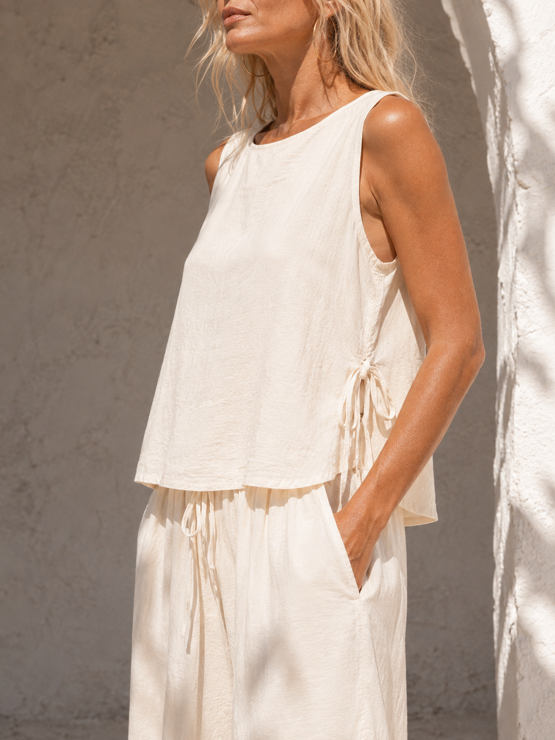 Lavinia Co-Ord Set Cream
