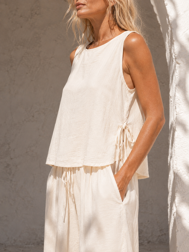 Lavinia Co-Ord Set Cream