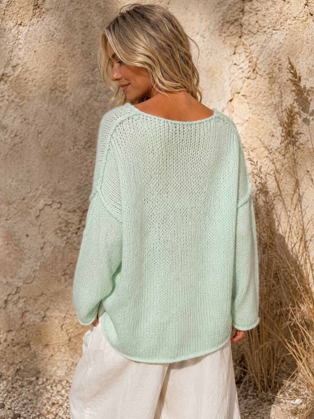 Pastel dream Knit jumper Mint