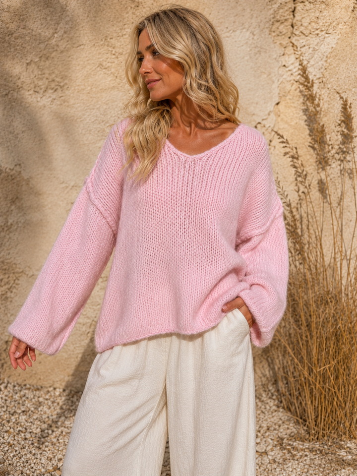 Pastel dream Knit jumper Pink