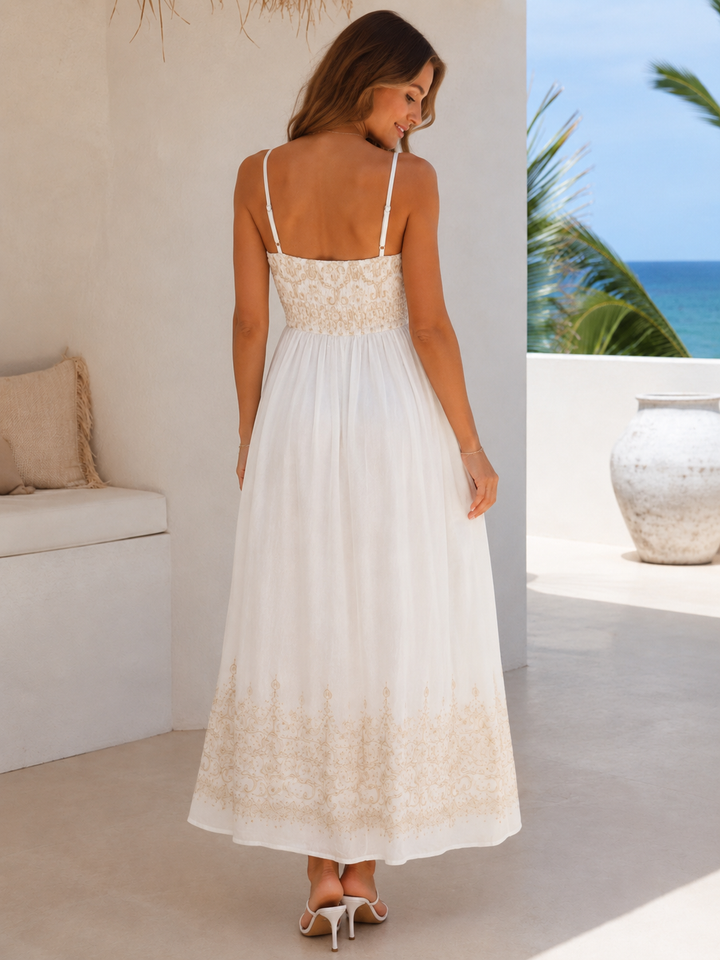 Harriet Maxi Dress Cream