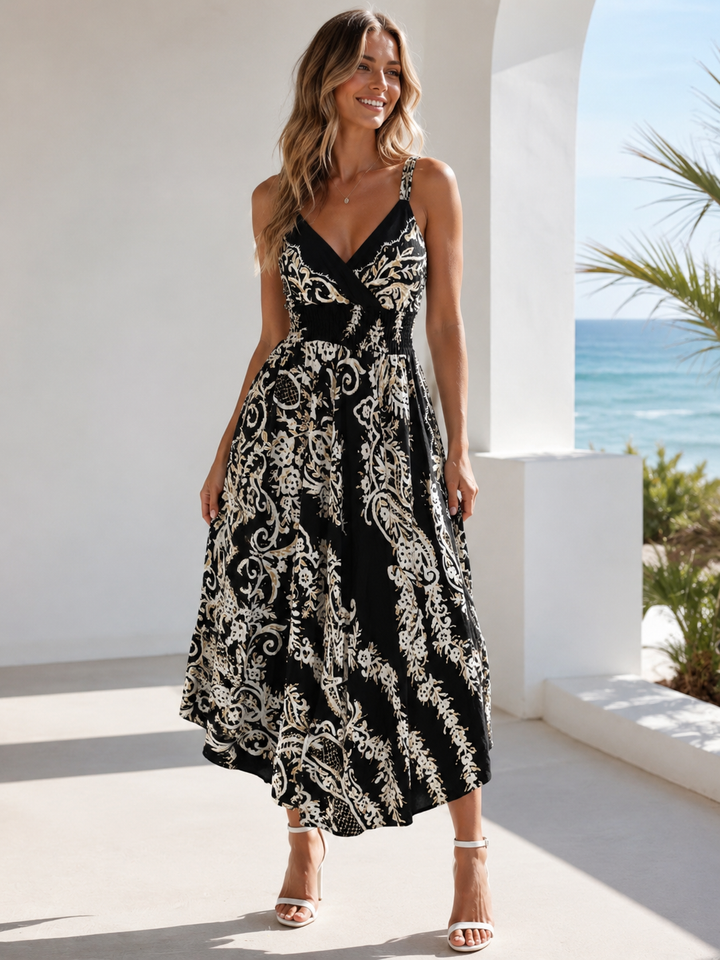 Romina Maxi Dress Black