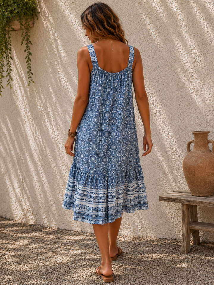 Juliet Bandana dress Denim