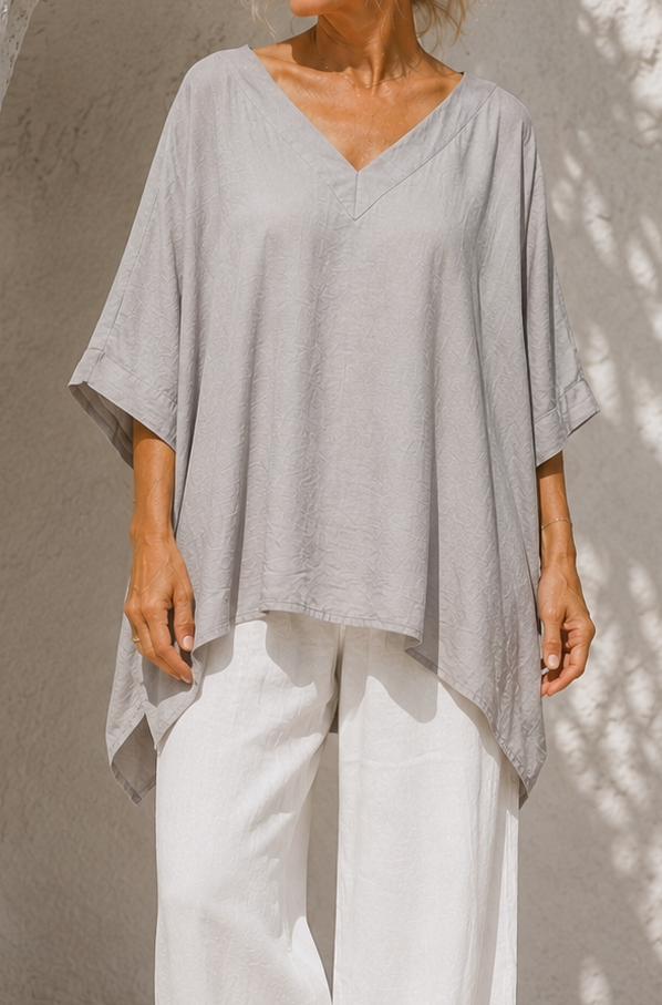 Clara Oversized Top Mocha