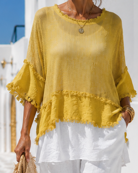 Rosalba 2 Piece Top Set Buttermilk