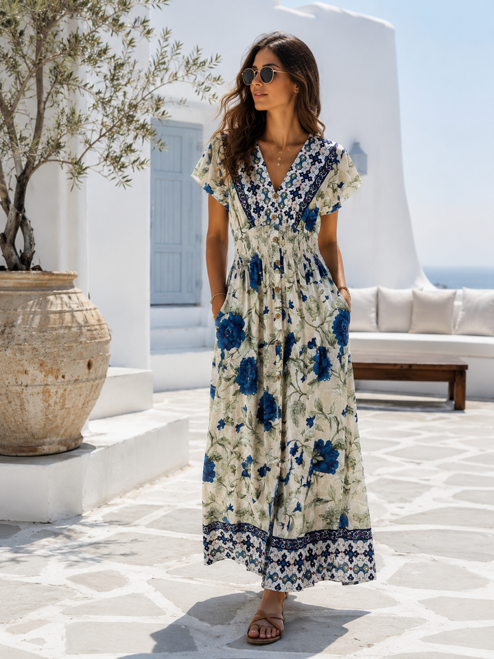 Rosemary Maxi Dress Navy