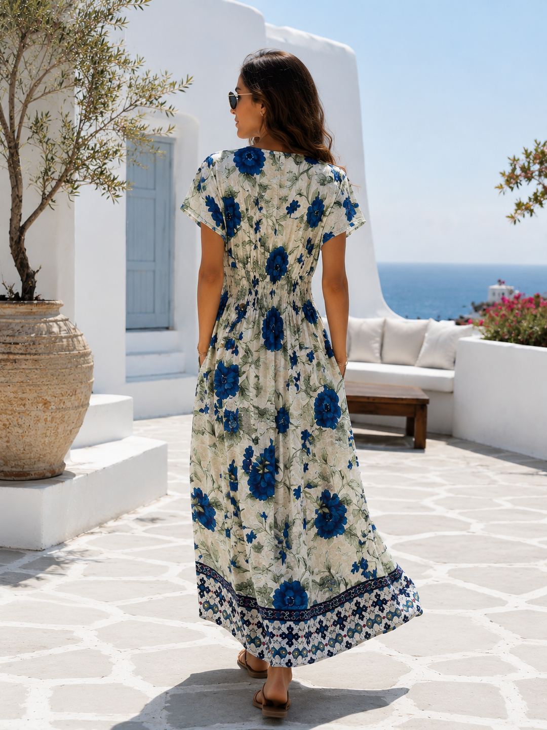 Rosemary Maxi Dress Navy
