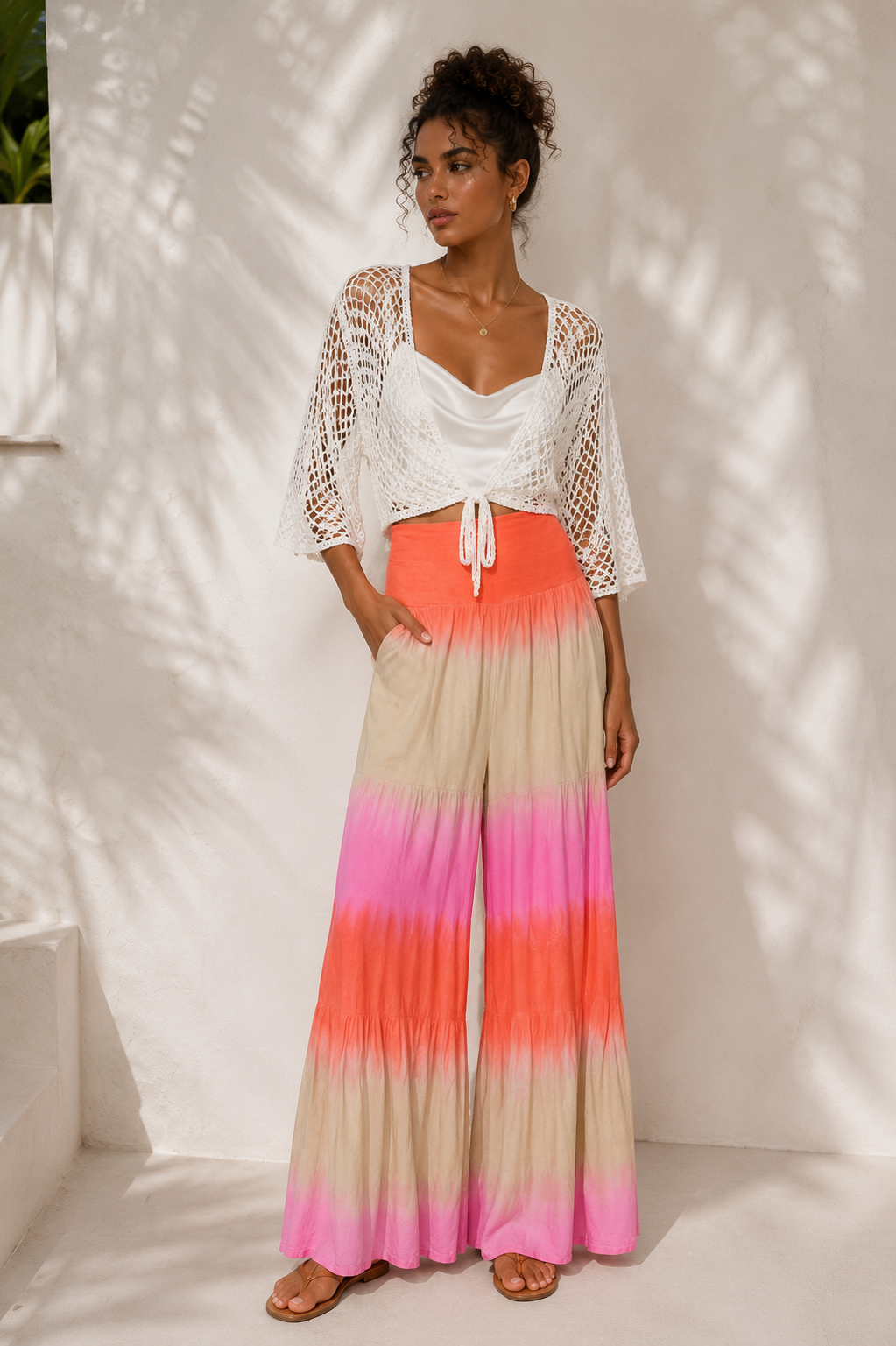 Maryam Tie Dye Trousers