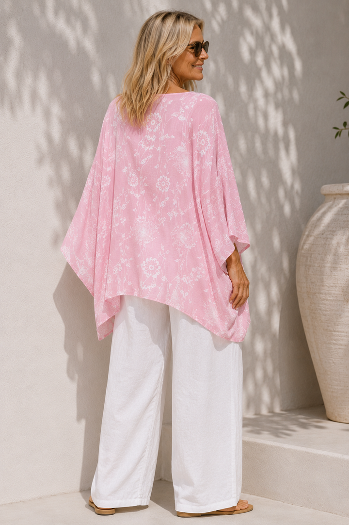 Dandelion Pocket Tunic Pink